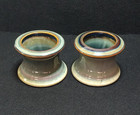 Bill Campbell Votive Candle Holders Gorgeous Art Studio Pottery Signed