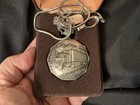 Colibri 17 Jewels Swiss Silver Tone Pocket Watch Wind Up Works Trucker Big Rig