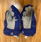 Warrior Qr1 Pro Stock return Hockey Gloves Elias Lindholm Vancouver Canucks 13 