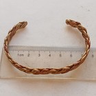 Ancient Rare Antique Bronze Viking Twisted Bracelet Amazing Very Stunning