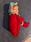 Vintage Christmas Elf Knee-hugger Doll     Retro Pixie Elf Decoration