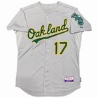 Team Issued Oakland Athletics Road Majestic Coolbase Mlb Jersey Size Men   s 48