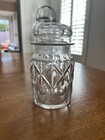 Vintage Lidded Crystal Vanity Jar