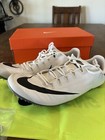 Nike Sprint Track   Field Shoes Air Zoom 400 Mens 12 Spikes Racing White New