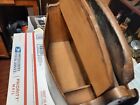 Vintage Wood Sewing Box Sew Supplies Storage Crafts Decor