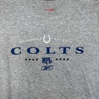 Vintage Indianapolis Colts Nfl Unisex Kids Long Sleeve Shirt Size Medium
