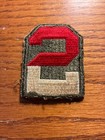 Wwii United States Army 2nd Army Patch Original