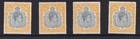 Bermuda Stamps 1937-1952 Reference 12 6 Issues 12 To 14  Sg120e Mh mnh Cv   360