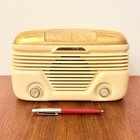 Vintage Incar Radio Vz523 1950s Bakelite Tube Radio 1954 Rare