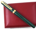 Sheaffer Prelude 360 Green Fountain Pen W  Broad Nib Unused