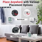  Tp60 Digital Hygrometer Outdoor Thermometer Wireless Light White-1 Sensor