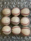Lot Of 9 Used Rawlings Official Major League Baseballs Mlb Manfred Jr