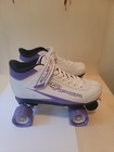 Roller Derby Viper M4 Roller Skates Size  White purple Women s Size 10 Read