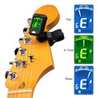 Joyo Digital Electronic Tuner Clip On Tuner For Guitar  Bass  Ukulele Violin   op   