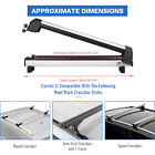 Snowboard Ski Roof Rack Carrier Cross Bar Slide Rail   Lock For Audi A3 A4 A5 A6
