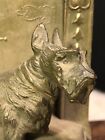 Antique Jennings Brothers Mfg  Co     scottish Terrier   metal Bookend Early 1900   s