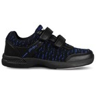 Kr Strikeforce Youth Boys Flyer Mesh Lite Black royal Bowling Shoes