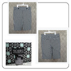 Soho Apparel Ltd Shorts Womens Medium Black Geometric Bermuda Stretch 10 Inseam