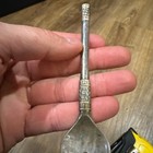 Vintage Wallace Golden Aegean Weave Sterling Silver Dinner  Fork 7 