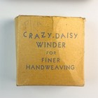 Complete Vintage Crazy Daisy Winder Loom Box Set Girl Scout Button Kit Free Ship