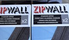     4 Pack     Zipwall Standard Zipper Dust Control Barrier Remodeling Painting Az2