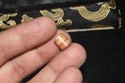 Genuine Ancient Tibetan Etched Carnelian Stone Dzi Bead Fragment From Nepal