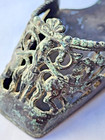 Antique Ornate Victorian Ladies Fancy Saddle Stirrup Mid 19th Century  Bronzed