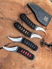 Owltown Katana Handle Wrapped Pivia Moon Knife  Pikal Elvia Fusion 12c27 Steel