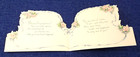Vintage Harry Doehla Congratulations New Baby Oyster Pearl Die Cut Card 5 5 X 4 