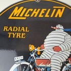 Vintage Michelin Tires Bibendum Sign - Gas Pump Automobile Tyres Service Sign