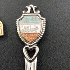 Lot Of 5 Vintage Collector Spoons 5 