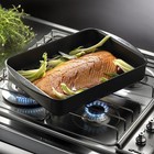 Scanpan Classic 7 5 Qt Nonstick Roasting Pan 17x12 5 Gas Electric Oven Safe Dish