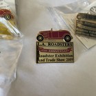 3 - Vintage La Roadsters Anniversary Hotrod Exhibition   Trade Show Pins