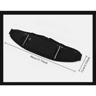 Waterproof Sport Runner Waist Bum Bag Running Jogging Belt Pouch Zip Fanny Pack 