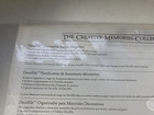 Creative Memories Decofile Decorative Supply Organizer Clear Tote