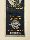 Reading Company Lines Matchbook Cover The New Jersey Central Railroad Railway Rr