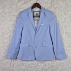 Black N Bianco Youth 14 Light Blue 3 Piece Suit Formal