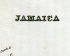 1834 Map Of Jamaica