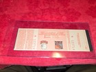 Full Concert Ticket For Bon Jovi Madison Square Garden Aug 2 1987