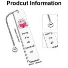 Cat Bookmarks Lovers Gifts For Women Themed Funny Cute Reading Accessories