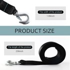 Boat Winch Strap With Hook  20 Ft Heavy Duty Boat Winch Strap  Universal 