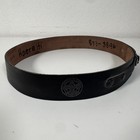 Vintage Boy Scout Leather Hat Band Replacement 27  Adjustable Dual Bsa Logos