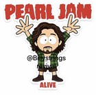         pearl Jam    then And Now    Stickers     