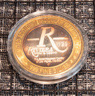 Riviera Casino  Las Vegas 1995  10  999 Silver Limited Edition Gaming Token
