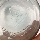 Antique Aqua Blue Medicinal Apothecary Glass Bottle Usa Ground Stopper 13   x5   