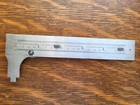 Vintage L  S  Starrett No  425 6  Pocket Slide Caliper W locking  