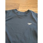 Speedo Youth Size Small 7 8 Short Sleeve Shirt Running Perofrmance Swim Navy