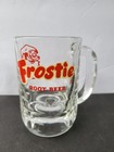 Vtg Lot Of  5  Heavy Glass Frostie Root Beer Soda Mugs 5  Tall Advertising Nice 