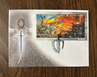 Ukrainian Stamp Set - By Sword And Will  block  Fdc 