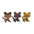 3pcs lot Littlest Pet Shop Toys Girls Bobble Head Collie Dogs  893  67  272